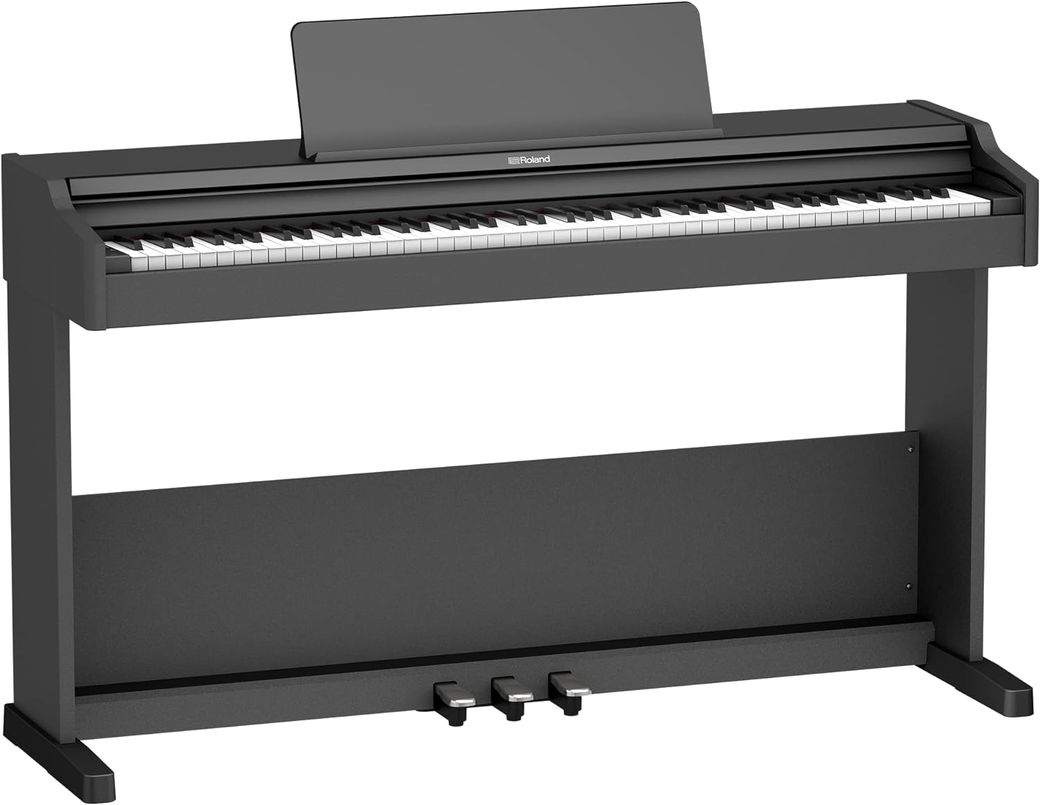 Ejemplo de la estética de primer nivel de los pianos Roland.