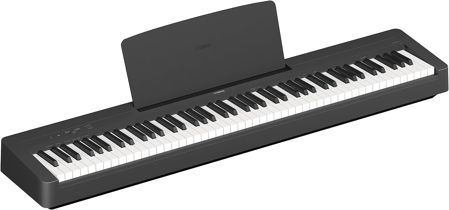 El Yamaha P-145 es uno de los buques insignia de la marca en cuanto a pianos digitales.