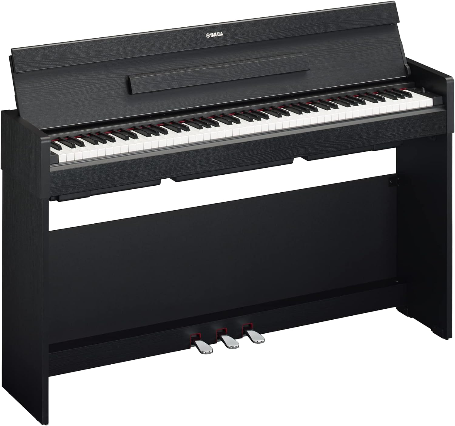 Este piano Yamaha es ideal para decorar un salón.